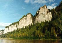 A coast of one of the influxes of our river.
