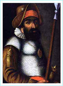 A lesder of peasant rebellion XVI age.